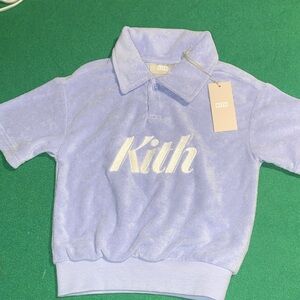 Kith Kids Sky Blue Polo Shirt